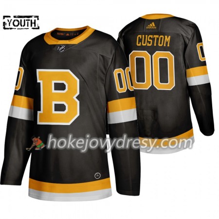 Dětské Hokejový Dres Boston Bruins med eget tryck Adidas 2019-2020 Černá Authentic
